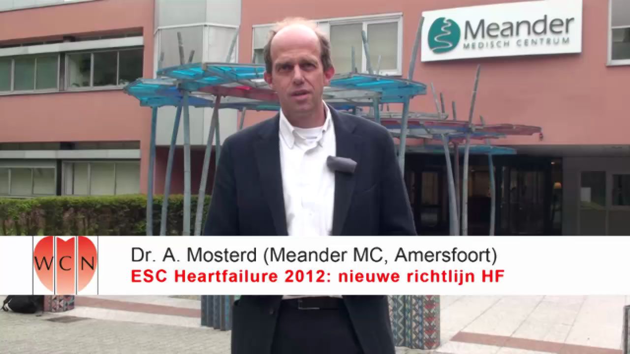 ESC Heartfailure 2012: nieuwe richtlijn HF