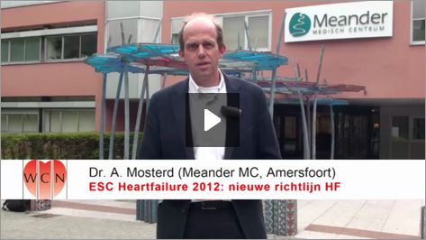 ESC Heartfailure 2012: nieuwe richtlijn HF